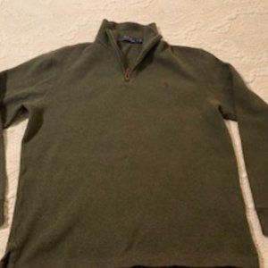 Ralph Lauren Mens Quarter - Zip Pullover